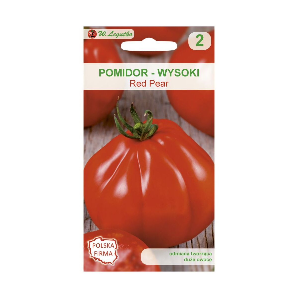 Pomidor Gruntowy Wysoki Red Pear Nasiona W Legutko Leroy Merlin