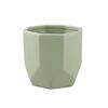 Osłonka ceramiczna 10.5 cm zielona