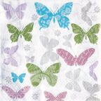 Serwetki SOFT BUTTERFLY 33 x 33 cm PAW DECOR