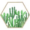 Obraz HEKSAGON CACTUS 35 x 40 cm KNOR