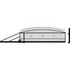 Brama przesuwna z automatem PALERMO 410 x 144 cm Lewa POLARGOS