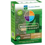 Trawa renowacyjna na trawniki dekoracyjne i sportowe MULTIRENOWATOR 4in1 1 kg GLOBAL GRASS
