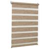 Roleta dzień noc Duo premium 83 x 215 cm orzech