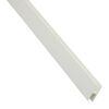 Haownik PVC 2.6 m x 20 x 8 mm matowy biały
