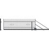 Brama przesuwna z automatem LILA 410 x 144 cm Prawa POLARGOS