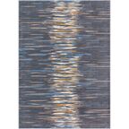 Dywan WATER granitowy 133 x 190 cm wys. runa 7 mm AGNELLA