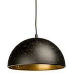 Lampa wisząca YDRO czarno-złota E27 INSPIRE