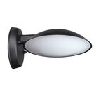 Kinkiet zewnętrzny PIOMBINO IP54 czarny aluminium LED ITALUX