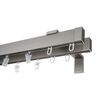 Karnisz APARTAMENTOWY 150 cm podwójny inox