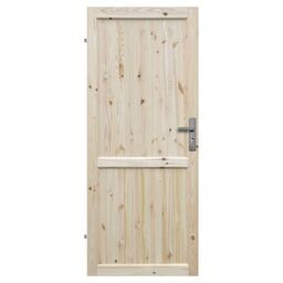 Drzwi wewnętrzne drewniane pełne Eko 80 Lewe Radex