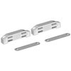 Zatrzask magnetyczny 17 X 19 X 75 MM / MEBLOWY MAGNETYCZNY dł. 75 mm HETTICH