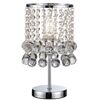 Lampa stołowa LONDON CRYSTAL z kryształkami chrom E14 REALITY