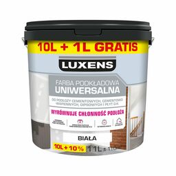 Farba podkładowa uniwersalna 10 l + 10% Luxens	