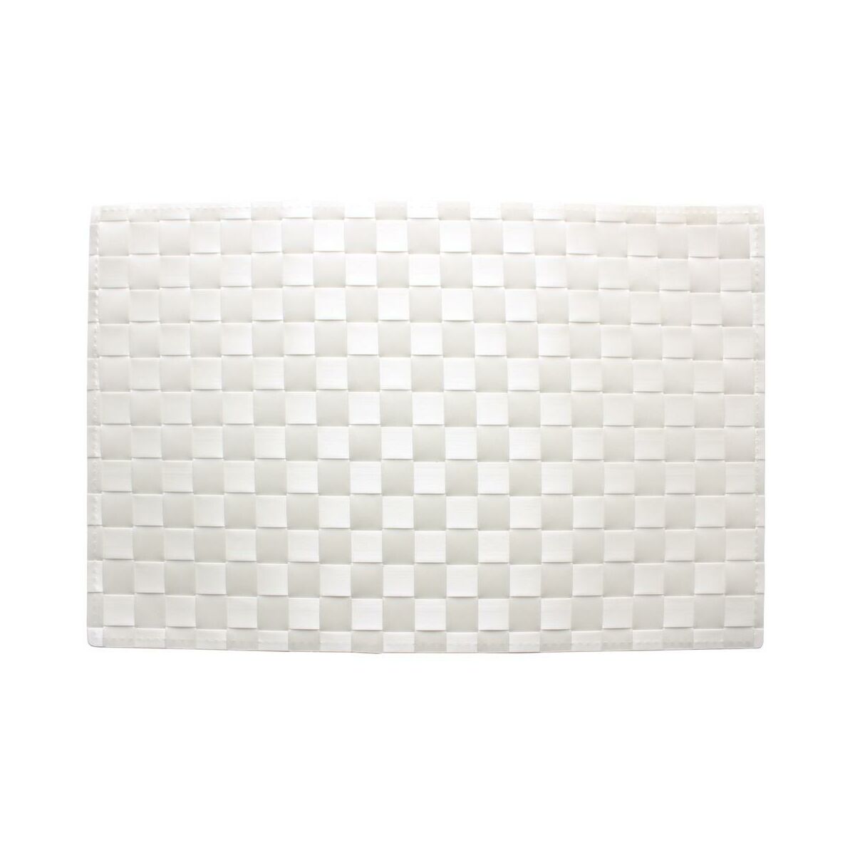 Podkładka na stół Prism prostokątna 45 x 30 cm biała