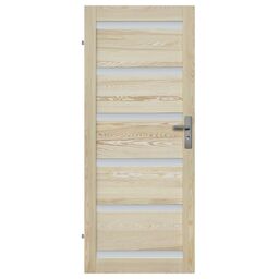 Drzwi wewnętrzne drewniane pokojowe Genewa 90 Lewe Radex