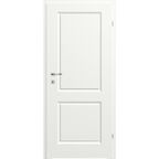 Skrzydło drzwiowe łazienkowe pełne z podcięciem wentylacyjnym Morano II Białe 60 Prawe Classen