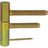 Zawias do drzwi wkręcany 15 x 60 mm Żółty 2 szt.