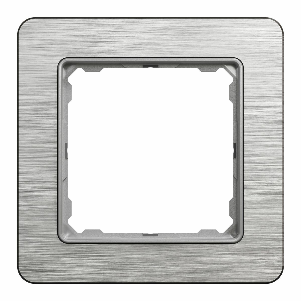 Ramka pojedyńcza aluminium szkło SCHNEIDER ELECTRIC