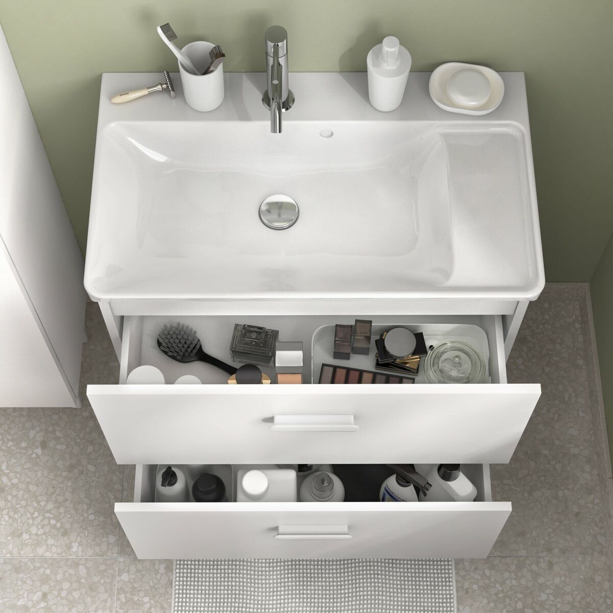 Umywalka ceramiczna meblowa Easy 71 Sensea