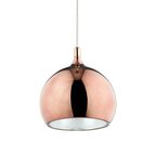 Lampa wisząca FLASK miedziana E27 ITALUX
