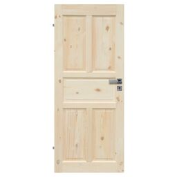 Drzwi wewnętrzne drewniane pełne Londyn Lux 90 Lewe Radex