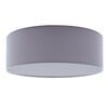 Plafon POLOR 48 cm szary E27 ART ABAZUR
