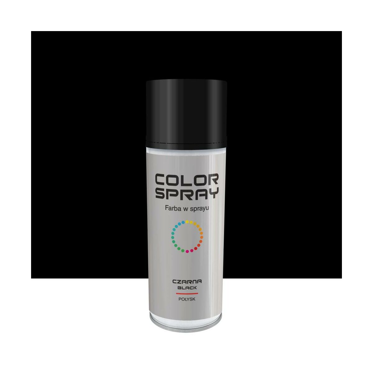 Spray 0.4 l czarny połysk Jeger