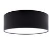 Plafon POLOR 48 cm czarny E27 ART ABAZUR