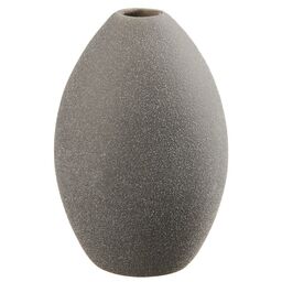 Wazon ceramiczny Stone wys. 15.5 cm szary