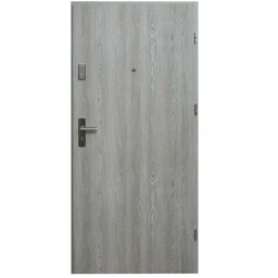 Drzwi zewnętrzne MDF wejściowe Hektor 32 dB Dąb Nordycki 90 Prawe otwierane do wewnątrz Domidor