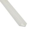 Ceownik PVC 1 m x 19 x 19 mm matowy biały STANDERS