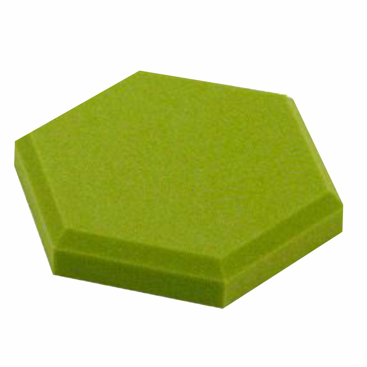 Panel ścienny 3D pianka akustyczna dekoracyjna Aqustic Heksagon oliwkowy Apama