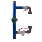 Przyłącze pompy z zaworem różnicowym 1 1/2" HYDROPRO TECHNOLOGY