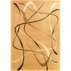 Dywan CHOCO Beżowy 160 x 220 cm wys. runa 9 mm WELTOM
