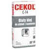 Biały klej do płytek i kamienia C - 14 CEKOL