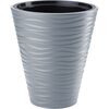 Doniczka plastikowa 30 cm szara SAHARA FORM-PLASTIC