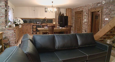 Salon i kuchnia