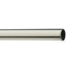 Drążek do karnisza TERCJA 240 cm srebrny 16 mm metalowy