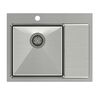 Zlewozmywak stalowy NELIO 116 QUADRON