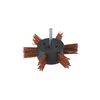 Szczotka wachlarz 100 mm NYLON 1512000 WOLFCRAFT