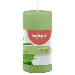 Świeca pieńkowa zapachowa True Scents zielona herbata Bolsius