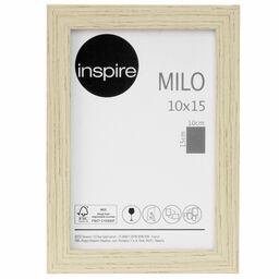 Ramka na zdjęcia Milo 10 x 15 cm dąb MDF Inspire
