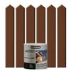 Lazura do drewna EKSTREMALNE WARUNKI 1 l Palisander ciemny LUXENS