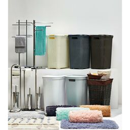 Stojak łazienkowyna papier toaletowy i szczotkę WC Basic I Bisk