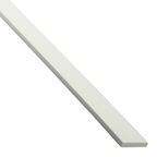 Płaskownik PVC 2.6 mx30x3 mm matowy biały Standers