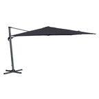 Parasol ogrodowy HERA 300X300 cm NATERIAL antracytowy
