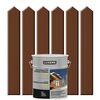 Lazura do drewna EKSTREMALNE WARUNKI 5 l Palisander ciemny LUXENS