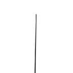 Tyczka prosta 150 cm x 11 mm metalowa zielona PVC