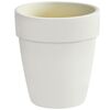 Doniczka ceramiczna 19 cm biała NATURA CERAMIK