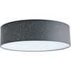 Plafon CAREN 61 cm szary E27 TK LIGHTING